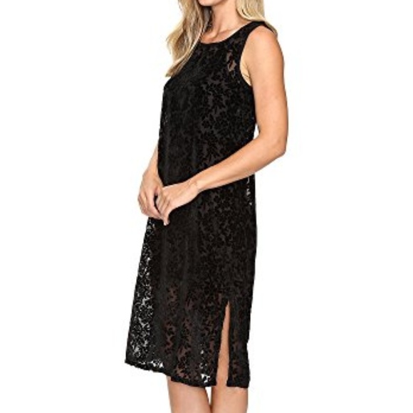 3 for $30! Lucky Brand Velvet Midi Dress - Picture 2 of 4